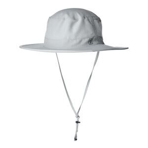 PGA TOUR Men’s Solar Golf Bucket Hat with Chin Strap One Size Light Gray NWT